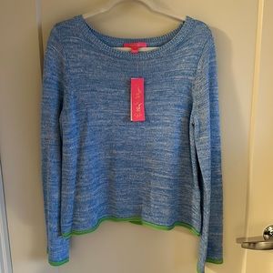 Blue Lilly Pulitzer sweater - new with tags!
